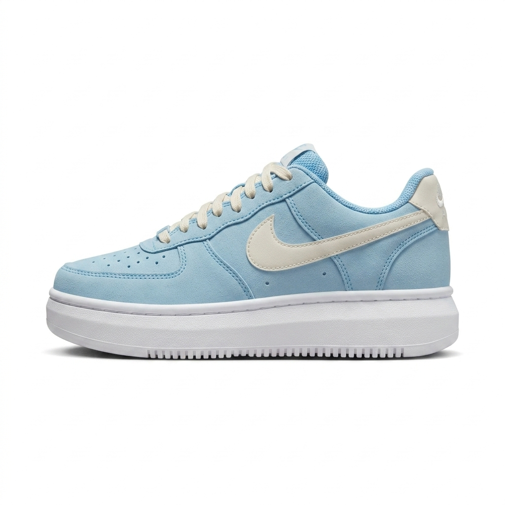 Tênis Nike Air Force 1 Sage Low Azul Claro