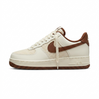 Nike Air Force 1 – Off/Castanho | Linha Luxo