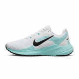 Nike Vomero 18 – Branco/Preto/Verde Água (Linha Prime)