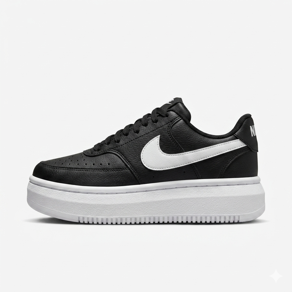 Tênis Nike Court Vision – Preto/Branco