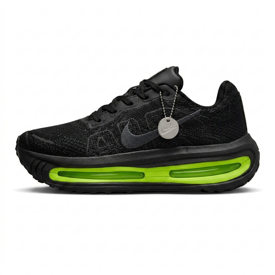 Air Vomero Premium – Preto/Verde Fluorescente