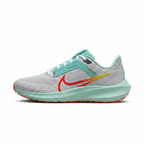 Tênis Nike Pegasus 40 Pro Cinza/Verde Água/Laranja