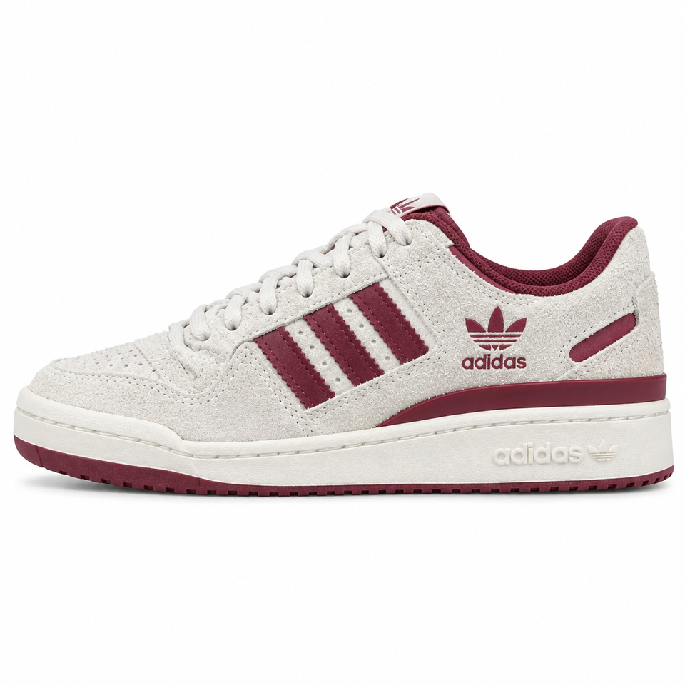 TÊNIS Adidas Fórum Low 00s - Cinza / Bordô