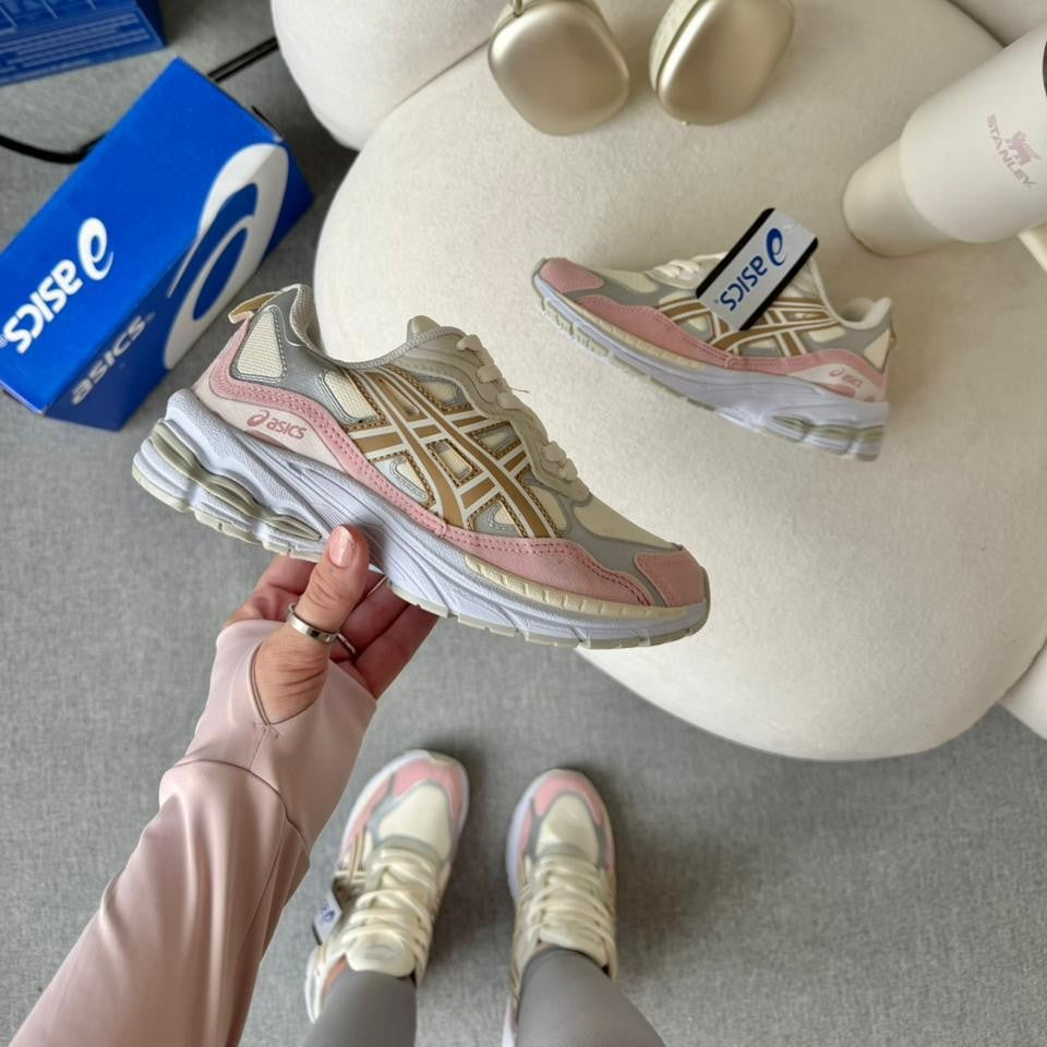 Tênis Asics Gel-NYC Off/Rose Premium