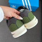 Tênis Adidas Sport Grafite/Amarelo Neon Primeira Linha