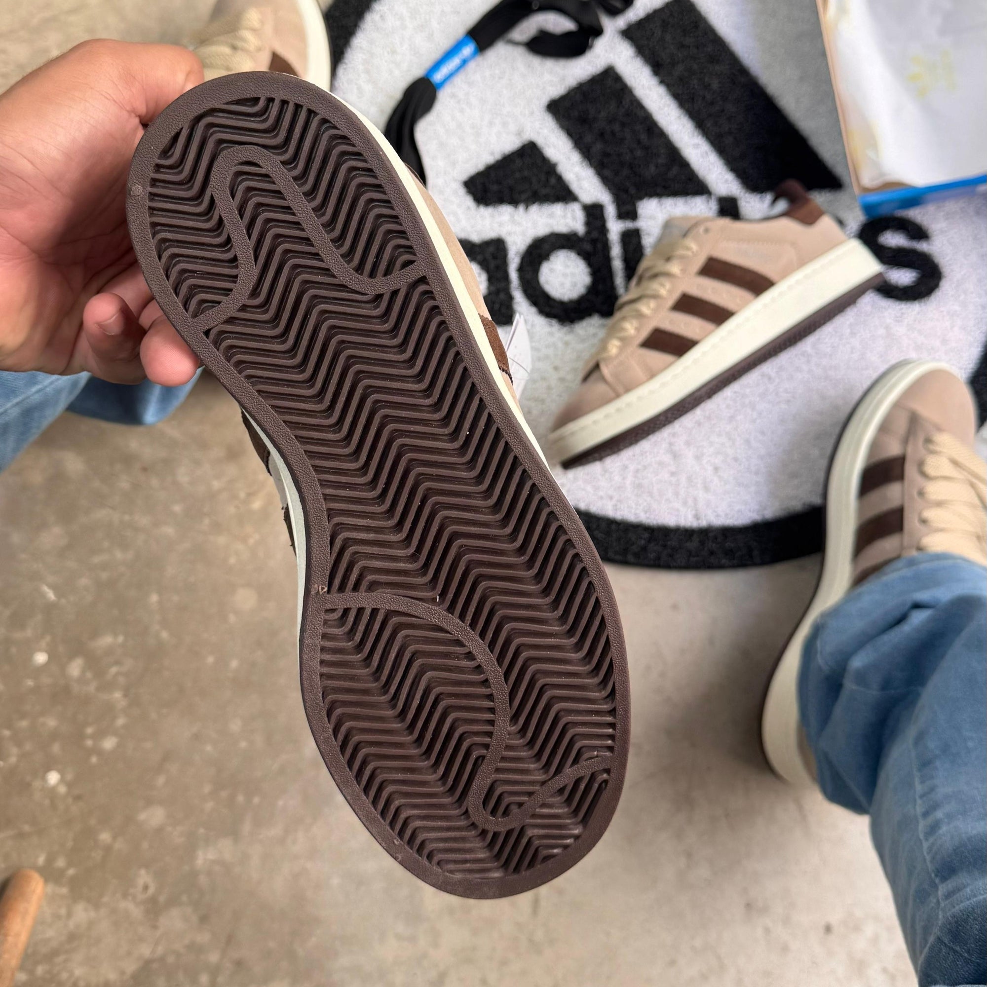 Tênis Adidas Campus Marrom Premium