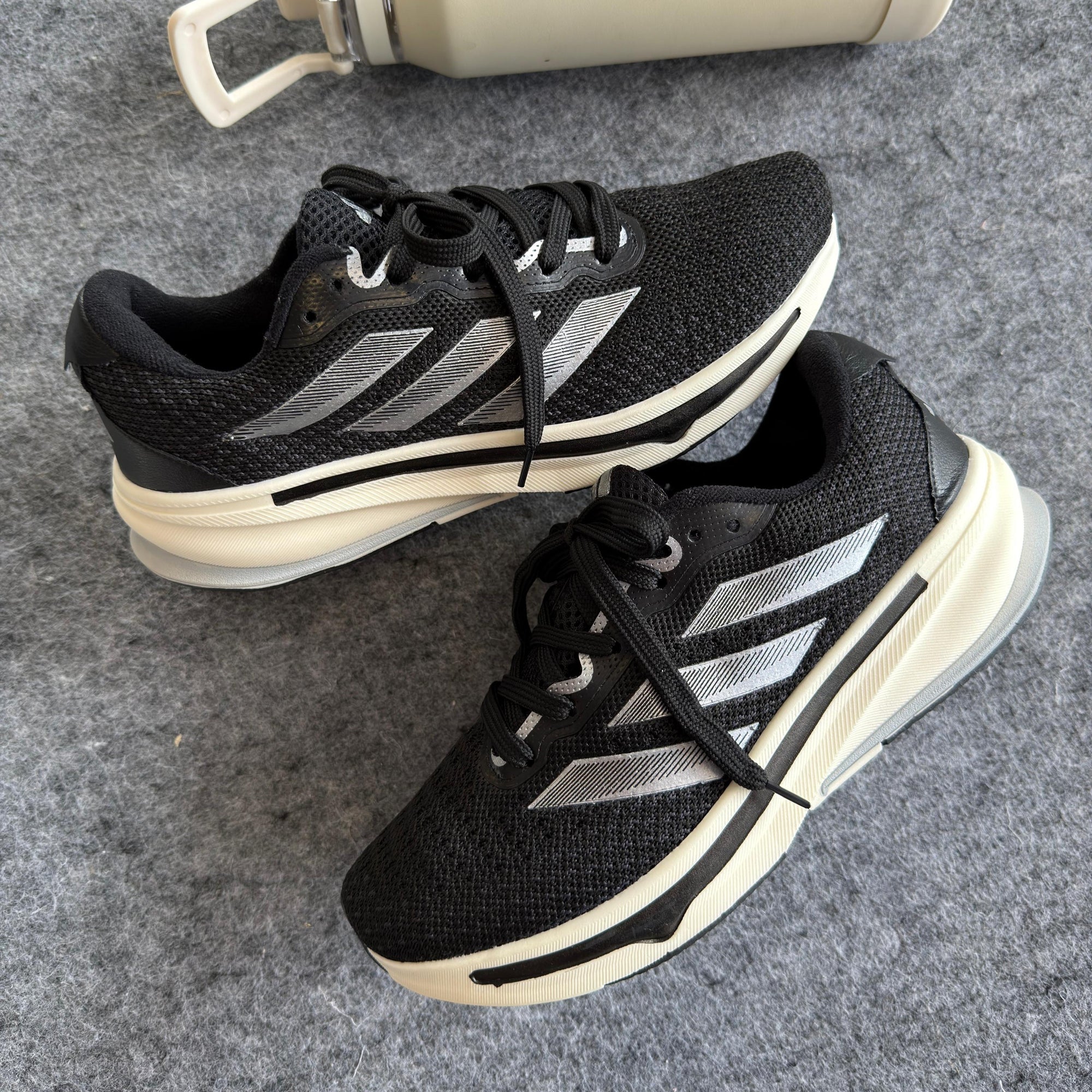 Adidas Supernova Knit Preto/Prata
