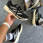 Adidas Supernova Preto/Prata Cabedal Knit Masculino