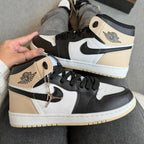 Tênis Nike Air Jordan High – Preto / Branco / Rose Premium