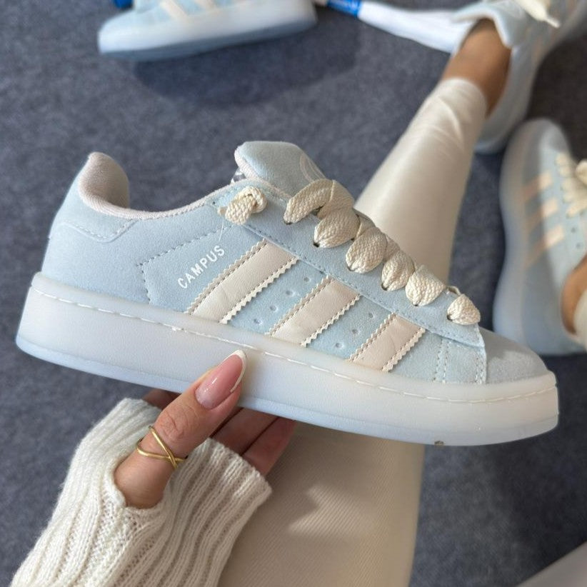 Adidas Campus – Azul Bebê Glass  Linha Luxo