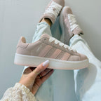 Adidas Campus – Flamingo Linha Luxo | Camurça Natural