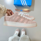 Adidas Campus – Flamingo Linha Luxo | Camurça Natural