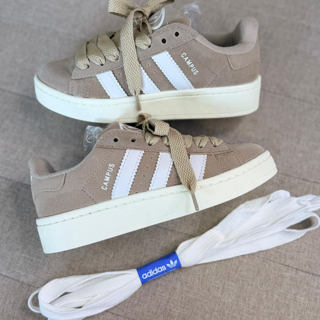 Adidas Campus – Bege / Branco