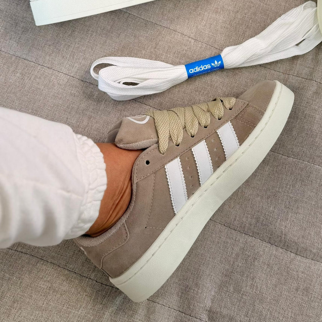 Adidas Campus – Bege / Branco