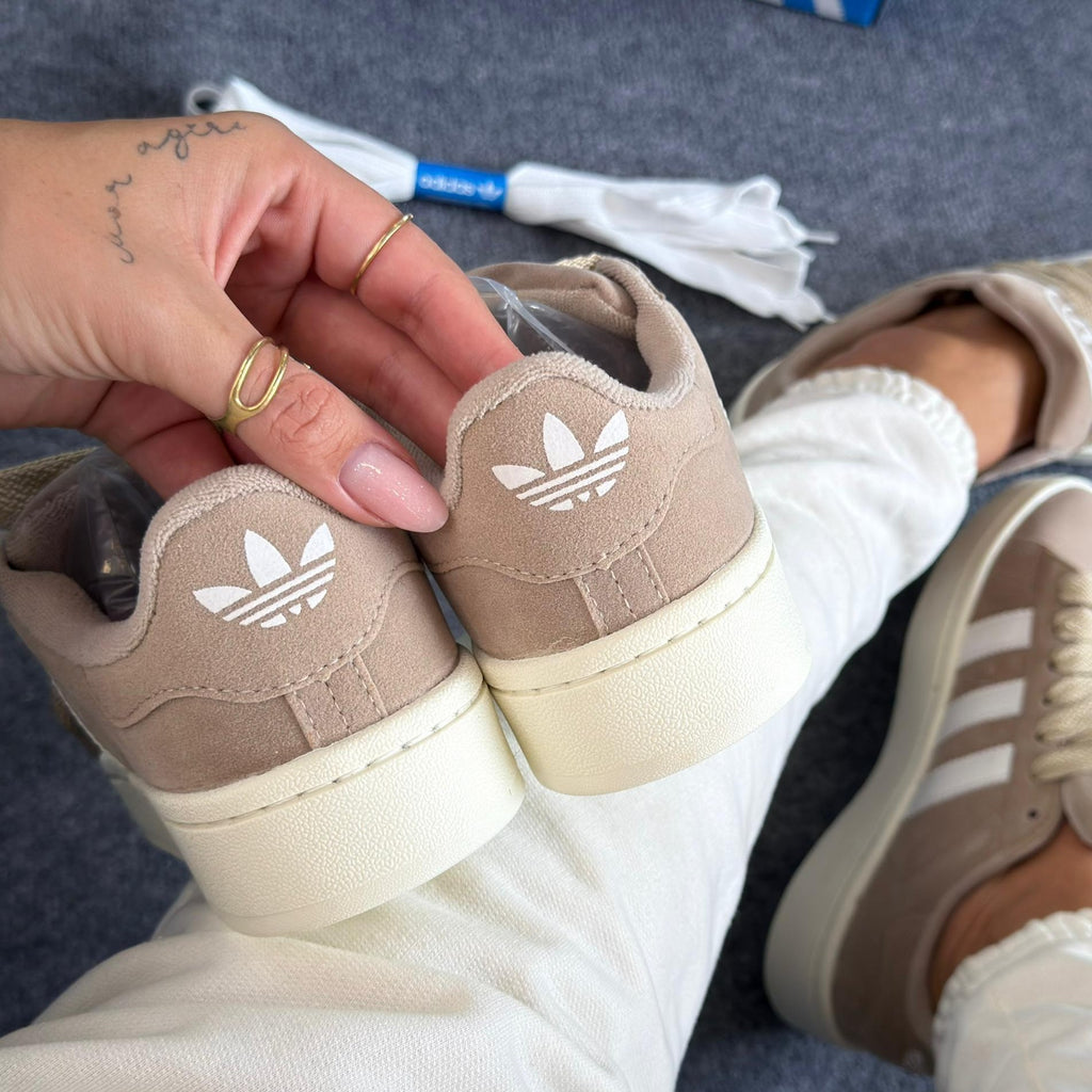 Adidas Campus – Bege / Branco