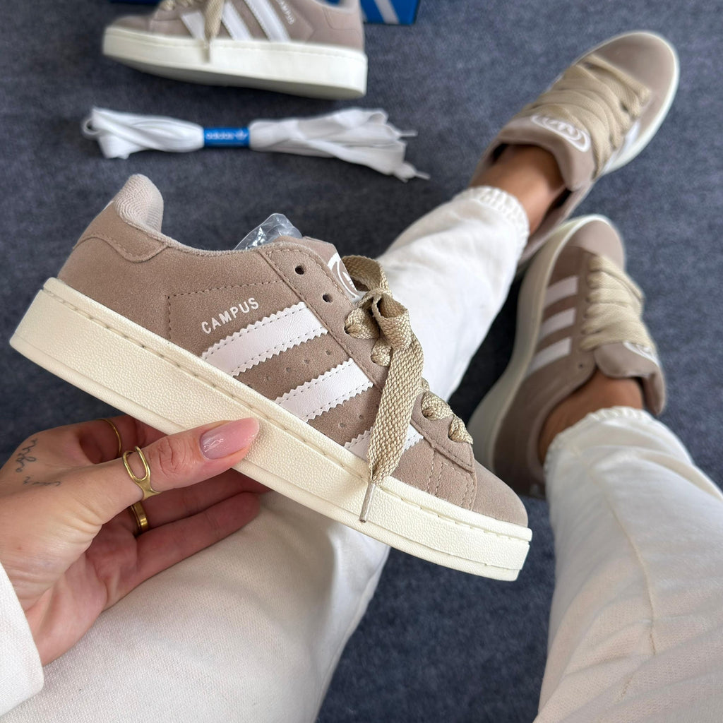 Adidas Campus – Bege / Branco