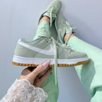 SB Dunk Low Couro – Menta Linha Luxo