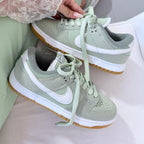 SB Dunk Low Couro – Menta Linha Luxo
