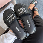 Papete Miu Miu Strass – Preto  Linha Luxo