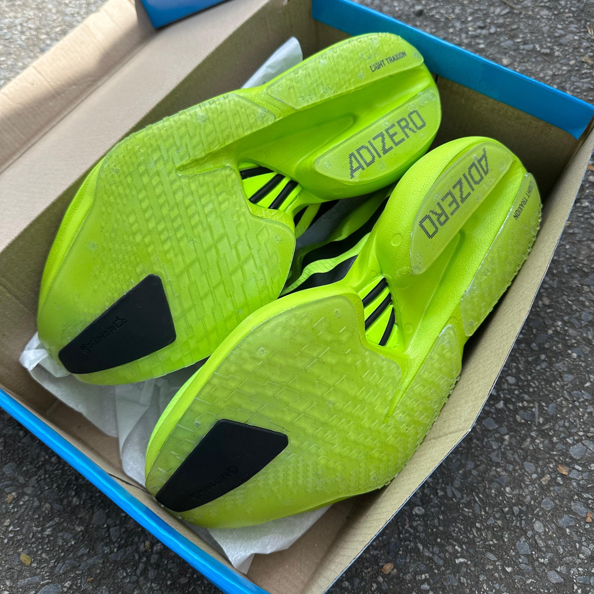 Adidas Adizero Adios Pro 4 – Verde Neon / Preto