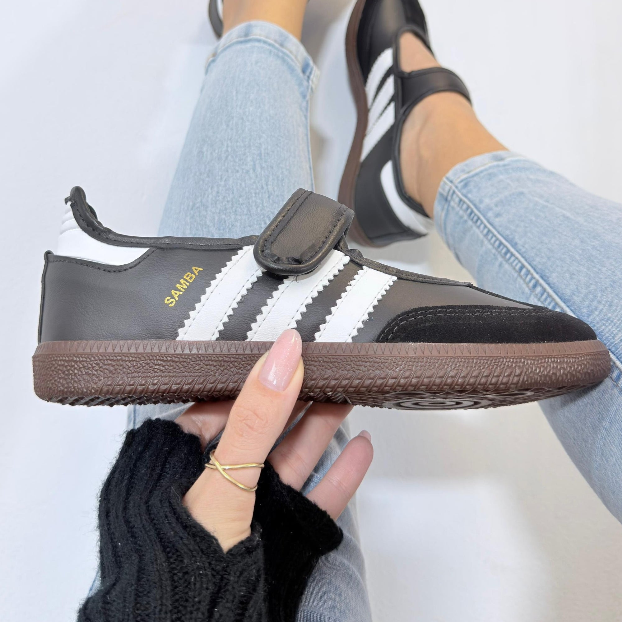 Adidas Samba Mary Jane – Preto/Branco