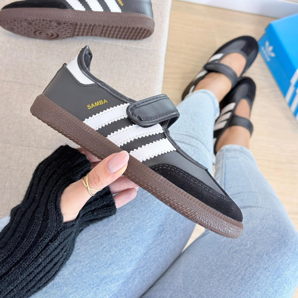 Adidas Samba Mary Jane – Preto/Branco