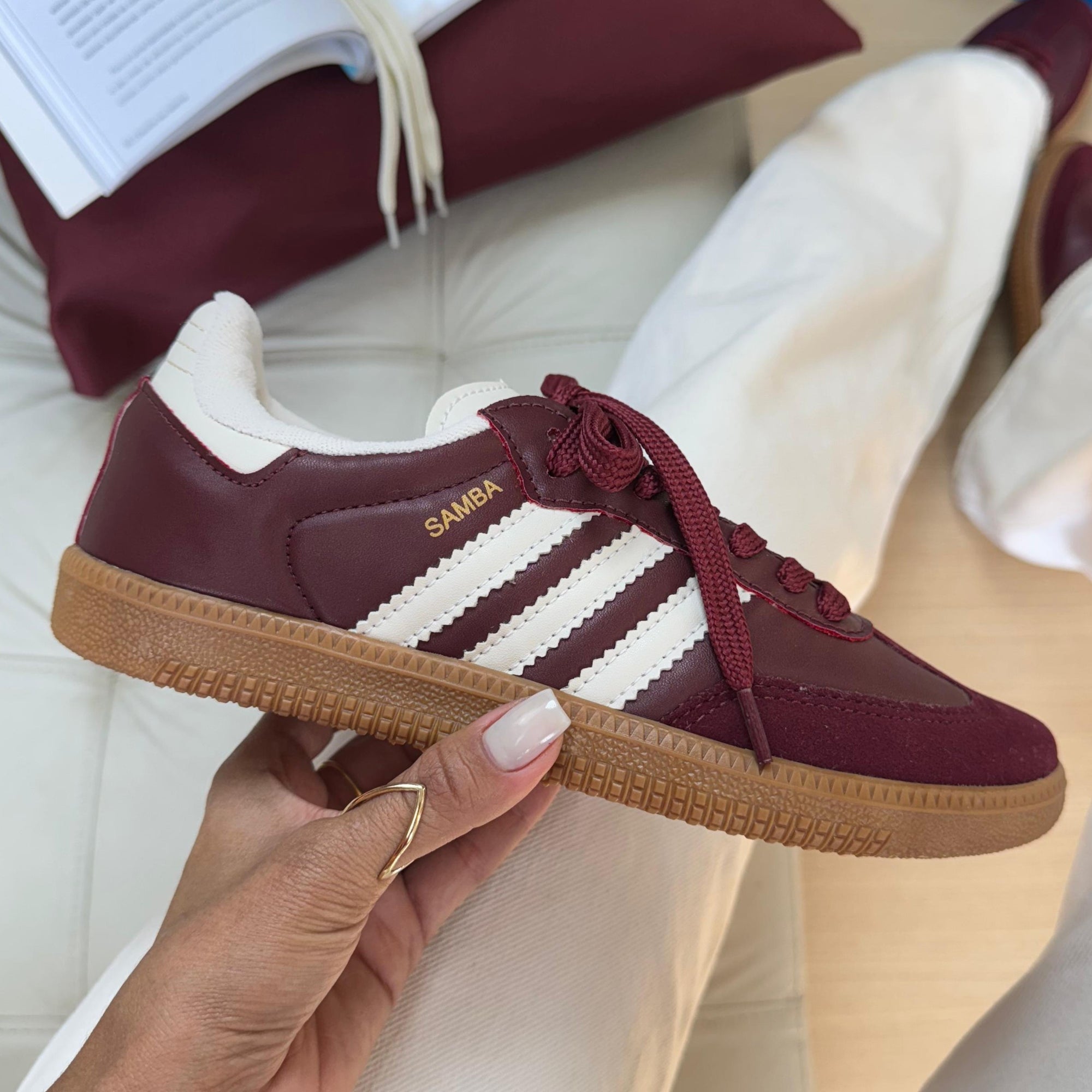 Tênis Samba OG Sintético Bordô