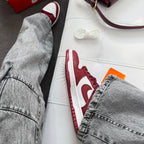 Dunk Low Pro Luxo – Bordô