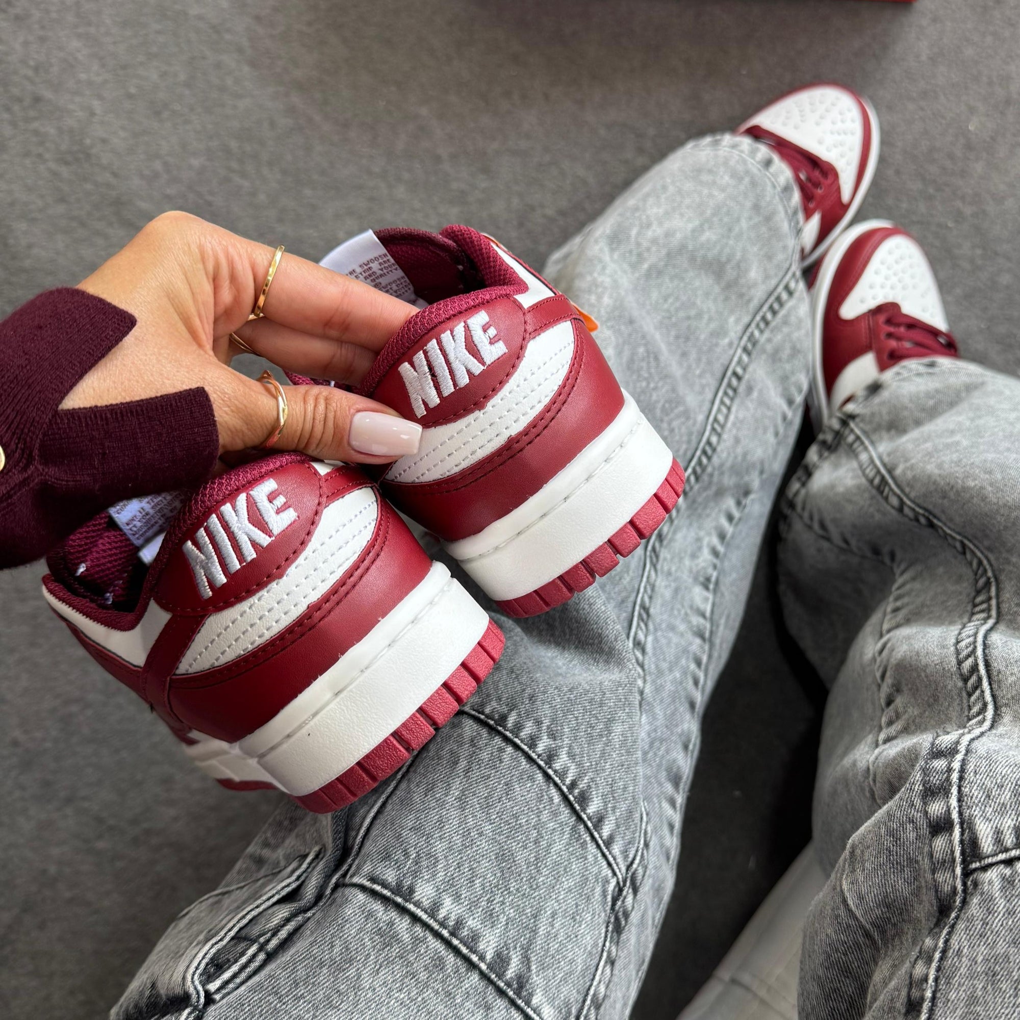 Dunk Low Pro Luxo – Bordô