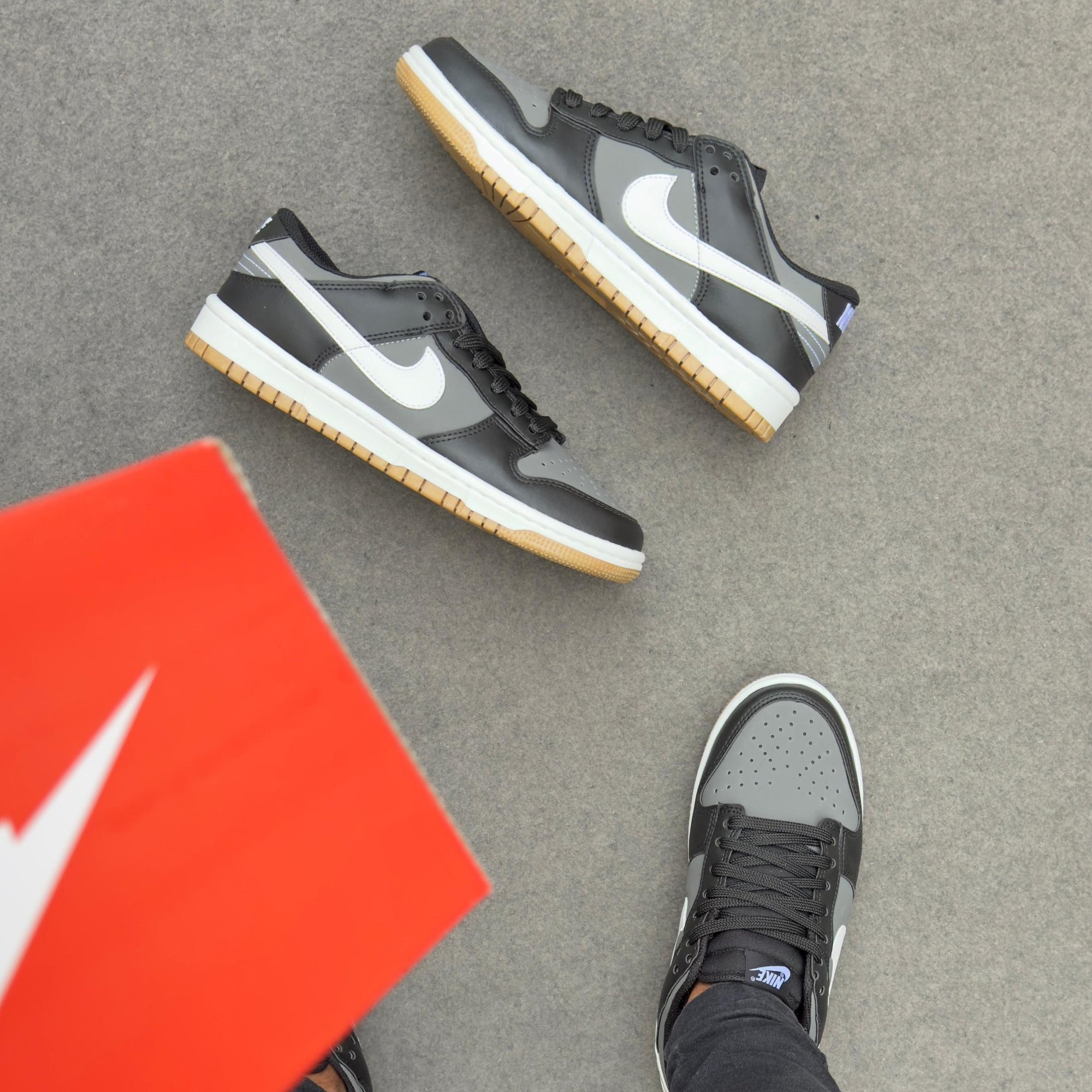 Dunk Low Pro Luxo – Preto/Grafite/Caramelo