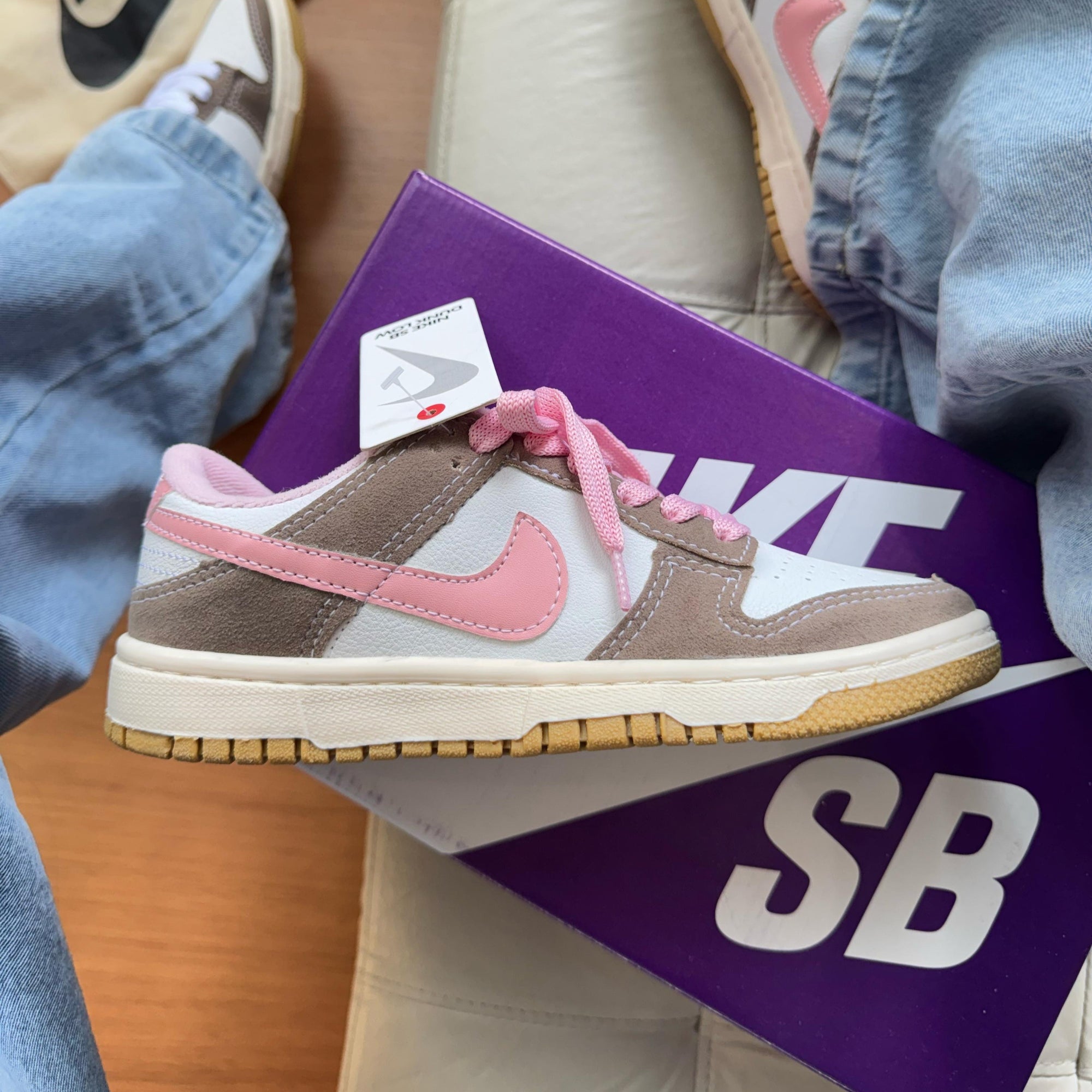 Dunk Low Pro Luxo – Rato/Rosa