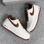 Nike Air Force 1 – Branco/Marrom