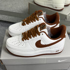 Nike Air Force 1 – Branco/Marrom