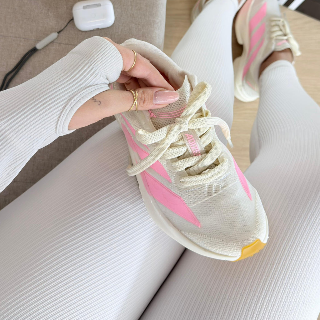 Adizero Adios Pro 4 – Off White/Rosa