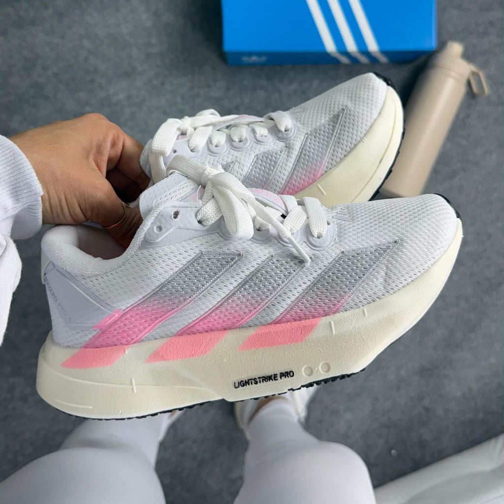 Adidas Adizero Adios Pro 4 Basic – Branco/Rosa