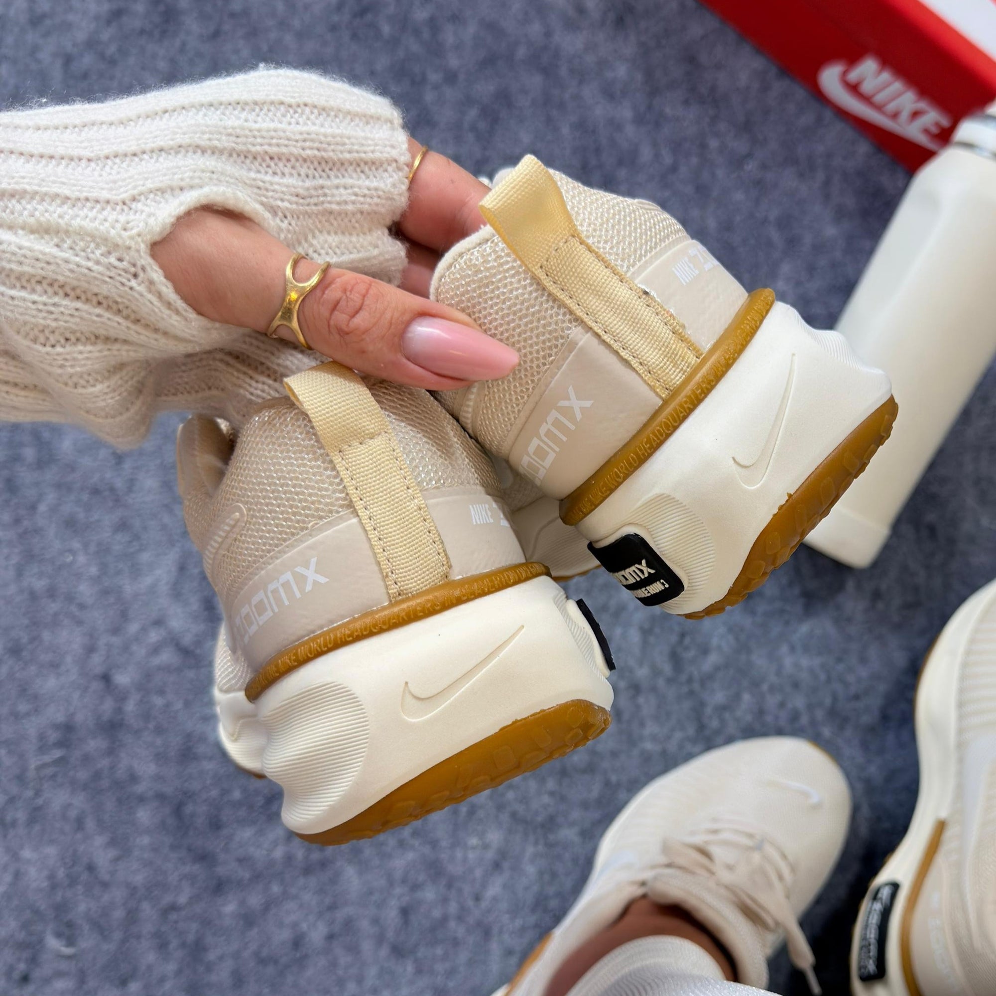 Nike ZoomX Invincible Run 3 Off White Látex