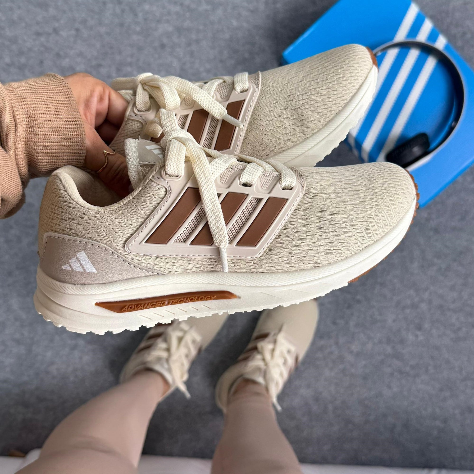 Adidas A-Boost Advanced Premium Bege Caramelo