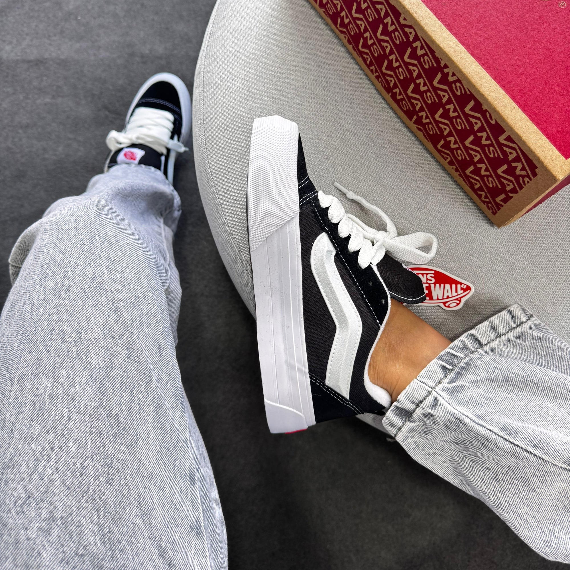 Tênis Vans Old Knu Plataforma