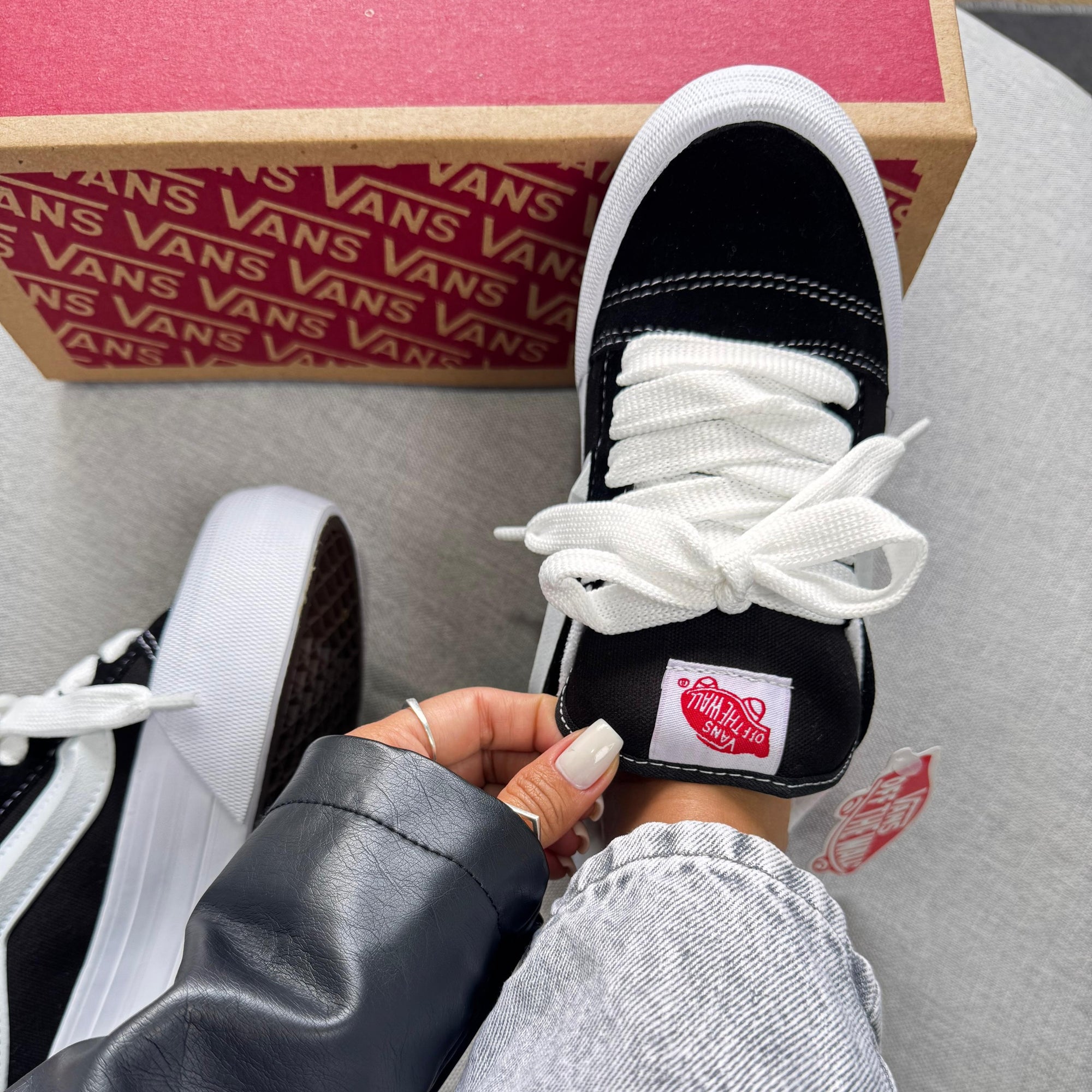 Tênis Vans Old Knu Plataforma