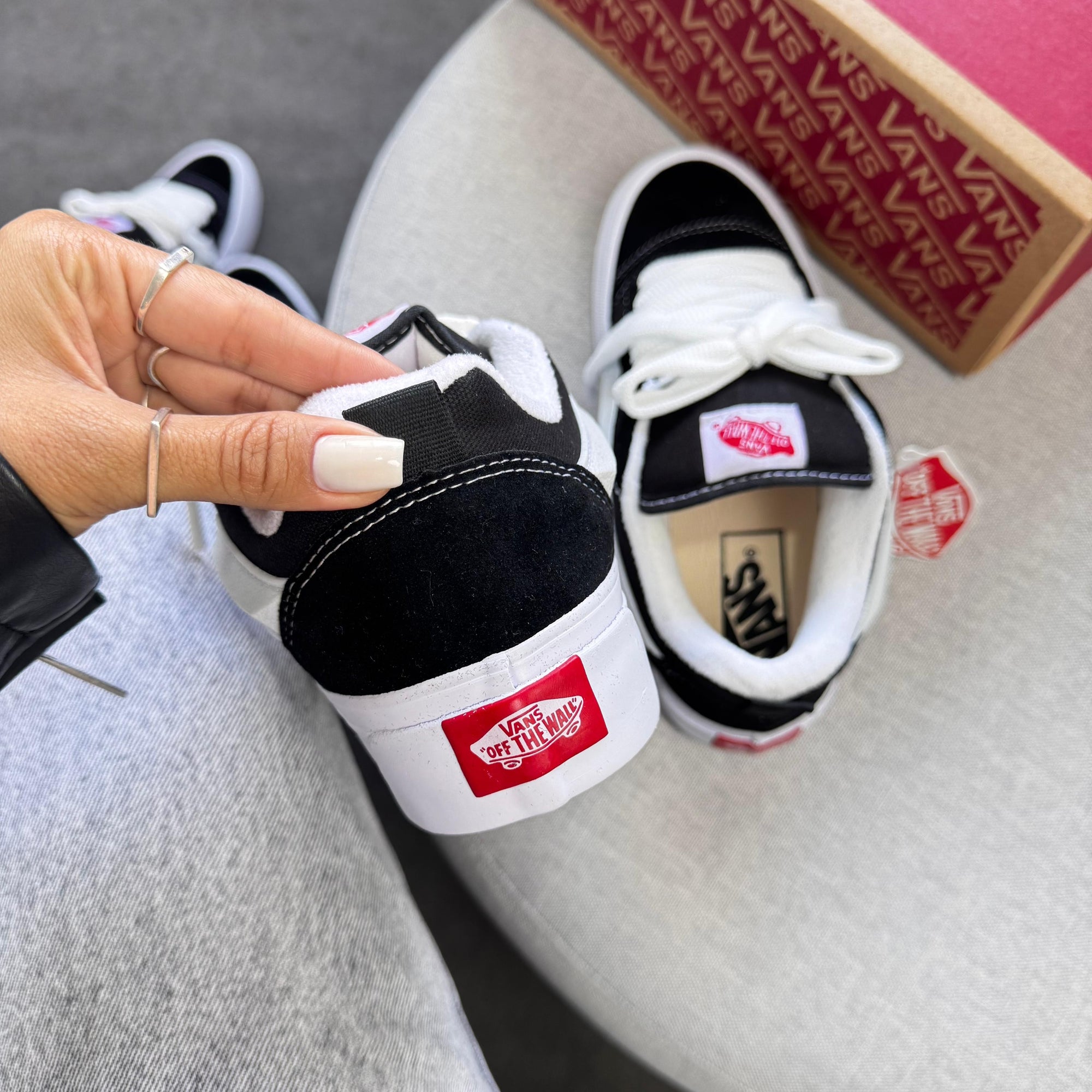 Tênis Vans Old Knu Plataforma