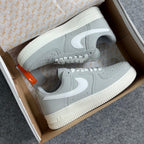 Tênis Air Force Linha Luxo Cromo Branco