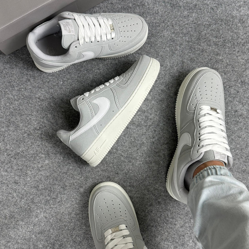 Tênis Air Force Linha Luxo Cromo Branco