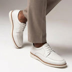 Sapato Oxford Hugo Boss Branco Gelo (Couro Legítimo )Masculino Premium Social