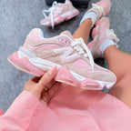 Tênis New Balance 9060 Couro Legítimo Chiclete