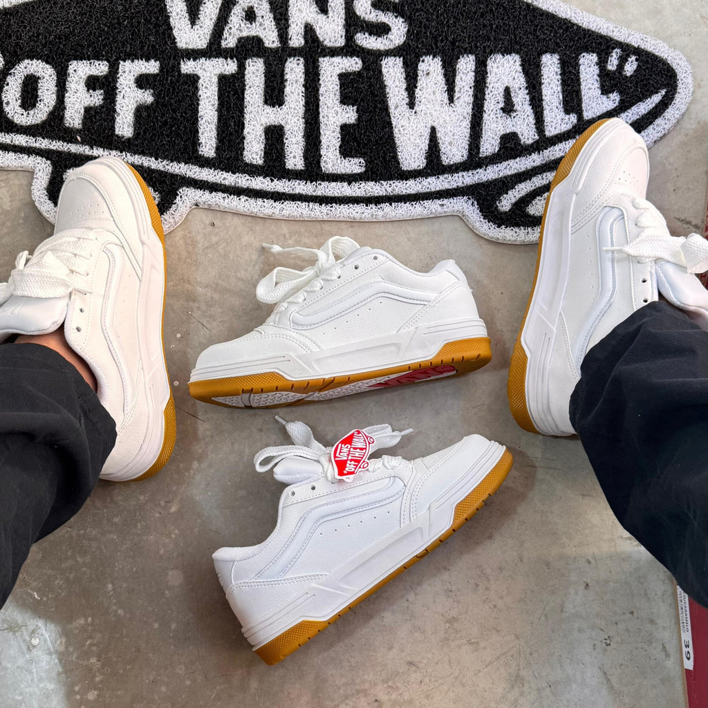 Tênis Vans Hylane Branco/Caramelo