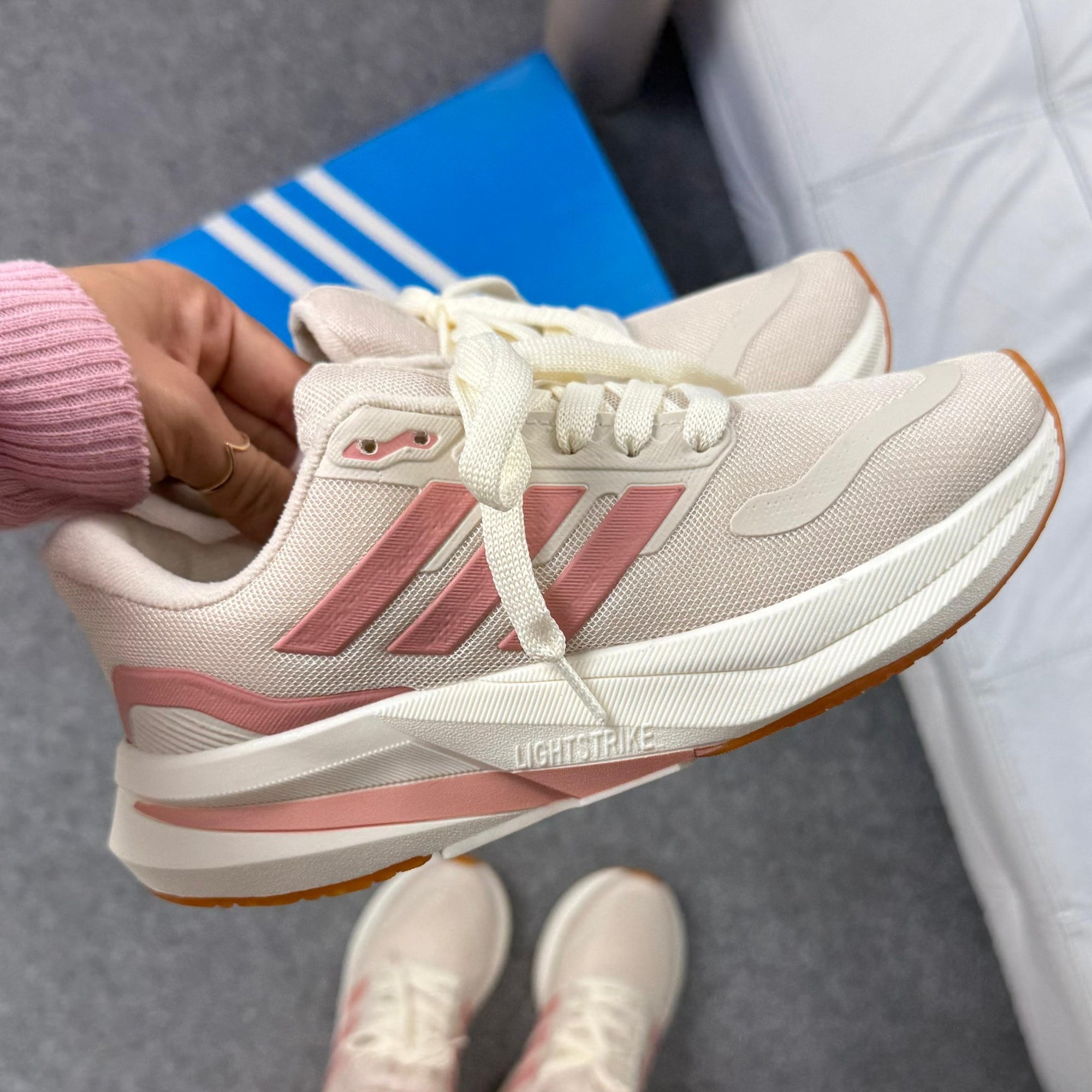 Adidas Supernova Off White Rosa