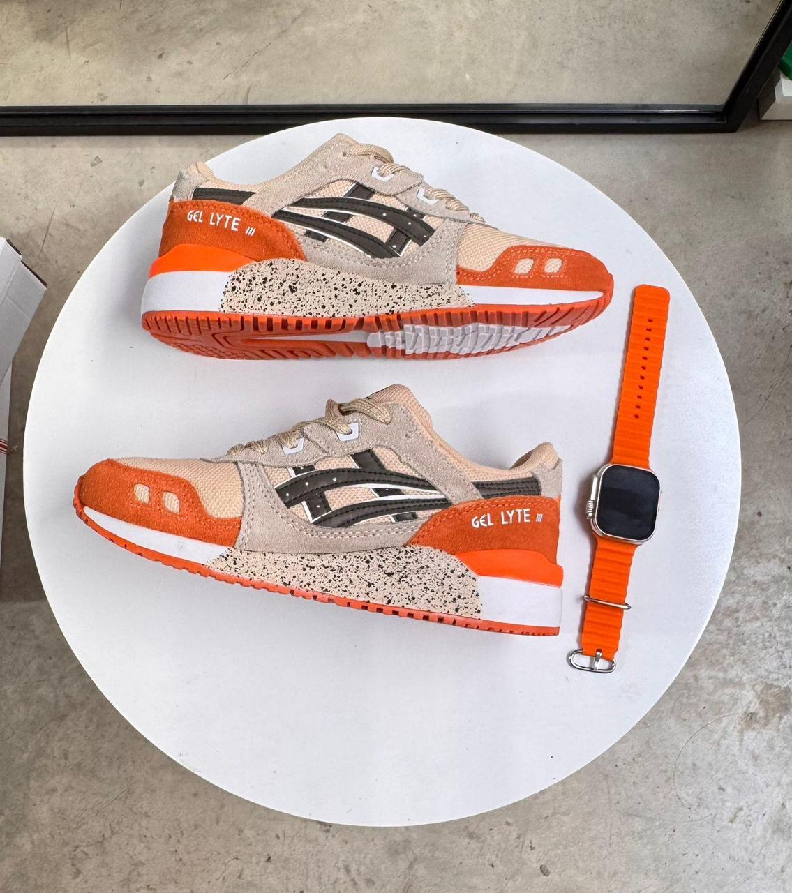 TÊNIS ASICS GEL LYTE 3 – AREIA/LARANJA