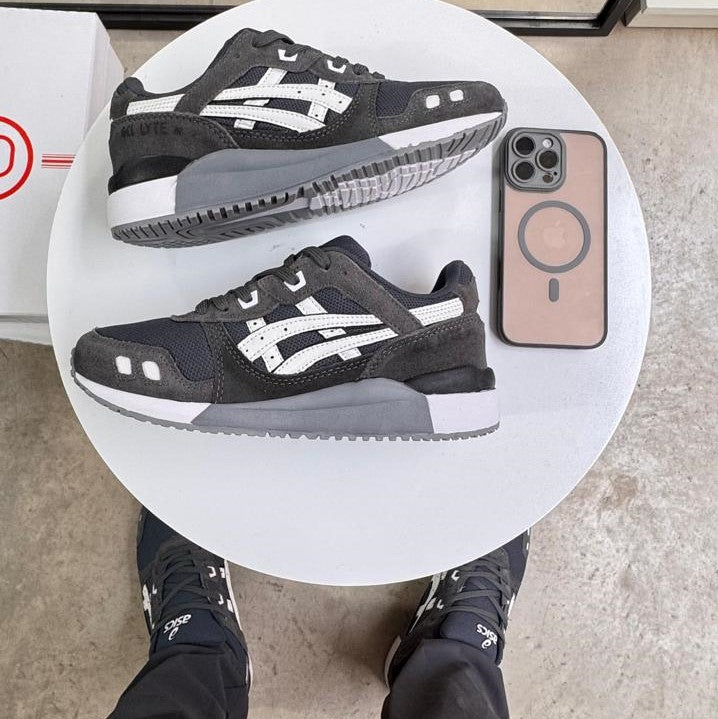 TÊNIS ASICS GEL LYTE 3 – GRAFITE/BRANCO