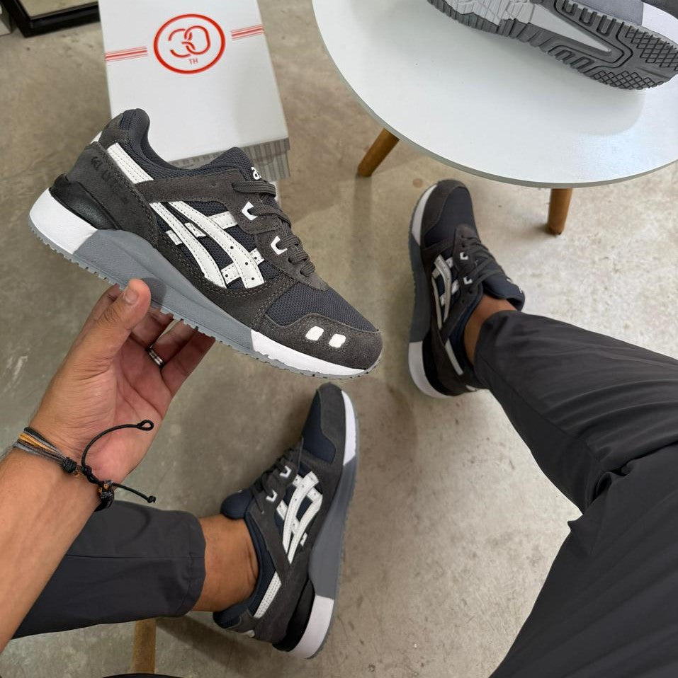 TÊNIS ASICS GEL LYTE 3 – GRAFITE/BRANCO