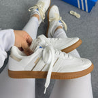 Tênis Adidas Samba OG Branco/Dourado